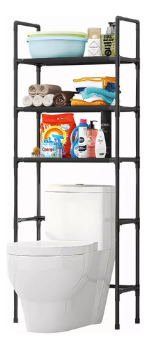 Organizador De Baño Mueble Sanitario Water Estante 3 Niveles