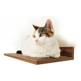 Cama Prateleira Parede Gato Home Cat Gatton G Carpete Cor Natural