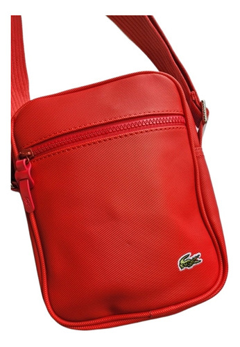 Bolsa Mariconera Riñonera Bandolera Neceser Lacoste Red Roja