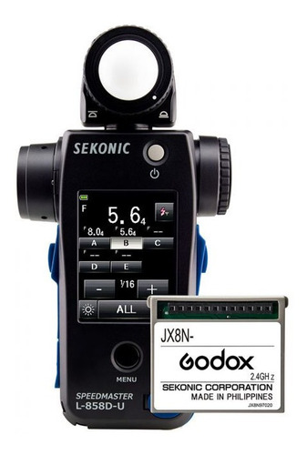 Exposímetro Sekonic L-858d+rt-gx Speedmaster