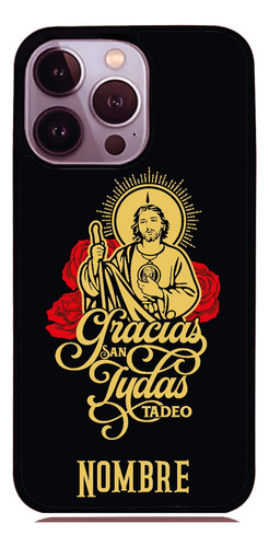 Funda San Judas V2 Apple iPhone Personalizada