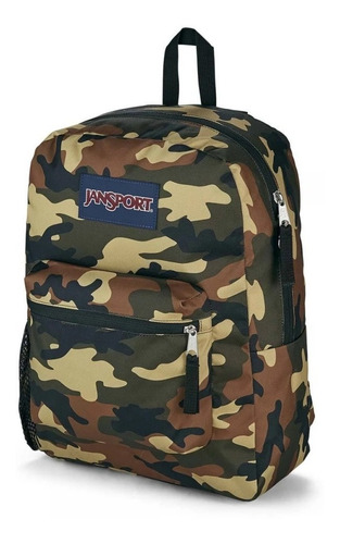 Mochila Jansport Cross Town 26 L Original C Bolsillo Botella