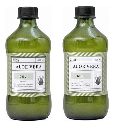 Apicola Del Alba - Aloe Vera Gel Pack 500ml