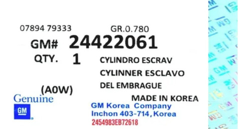 Collarin Hidraulico Chevrolet Montana Corsa Meriva Astra 1.8 Foto 2
