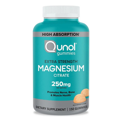 Citrato De Magnesio 250mg Alta Potencia 150 Gomitas Qunol Sabor S\u002Fn | MercadoLibre
