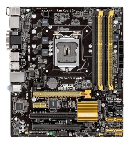 Placa Mãe Asus Gamer B85 1150 4ª Ger. Ddr3 32gb C/2 Pcie 3.0