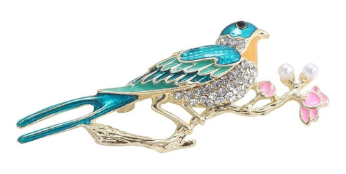 Broche Prendedor Pájaro Joyas 