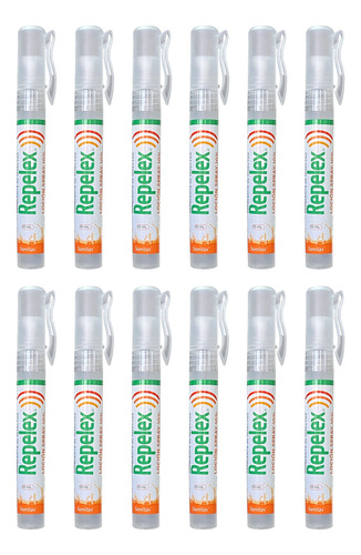 Repelex Repelente Mosquito 10ml X 12 Unidades