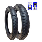 Llantas Michelin 100/90-18 + 90/90-18 City Extra + Valvulas