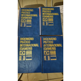 Dicionário Prático Internacional Edameris - 4 Volumes - 1970