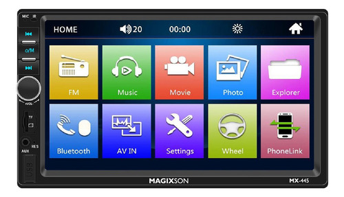 Pantalla 7 Pulgadas Stereo Bluetooth Usb Mirror Radio Fm