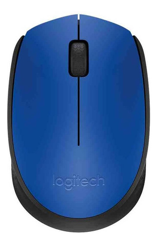 Mouse Logitech Inalámbrico Óptico M170 Azul