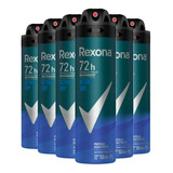 Kit Desodorante Aero Rexona Masc. Active Dry 90g - 6 Unid.