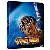 Avengers Infinity War Steelbook Pelicula Blu-ray + Dvd