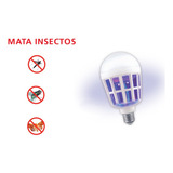 Lampara Led 9w Mata Insectos Mosquitos Moscas E27 220v