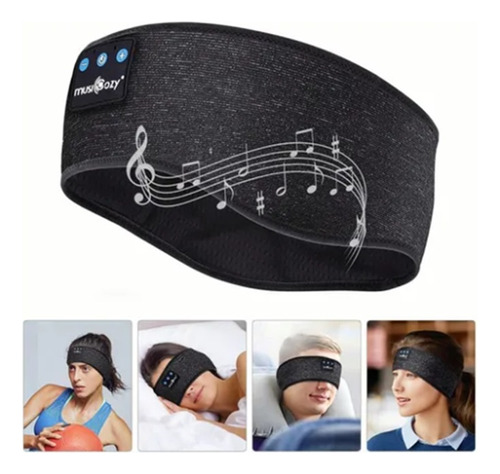 Audífonos Bluetooth Bandana Para Dormir Cómodamente