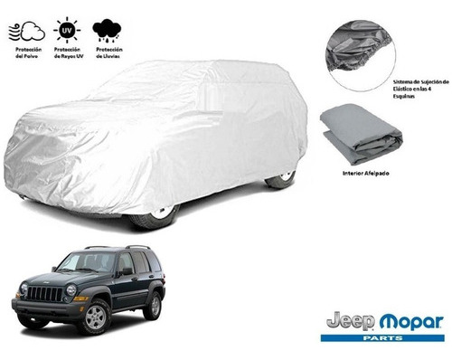 Forro Funda Cubreauto Afelpada Jeep Liberty 2003