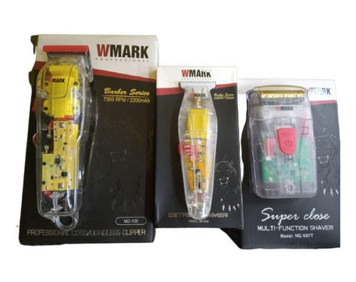 Combo Wmark Maquina De Corte + Acabamento + Shaver