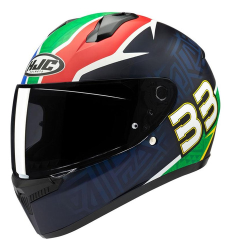 Casco Integral Hjc C10 Bb33 Brad Binder