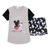 Pijama Mickey Y Pluto Teens Disney Producto Original