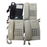 Set 4 Telefonos Panasonic Alambricos Kx-ts500
