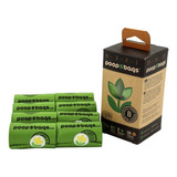 120 Poop Bags Biodegradable Aroma Naranja 8 Rollos Numerados