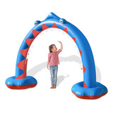 Arco Iris Nubes Piscina Inflable Aspersor Rociador Niño Niña