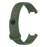 Pulseira Silicone Compatível Com Xiaomi Redmi Smart Band Pro Cor Verde