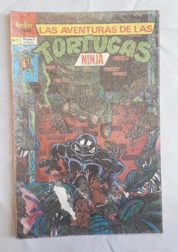 Historieta Antigua * Tortugas Ninjas N º 7 De Archie Comic S