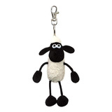 Shaun The Sheep Plush 61176 Clip De Mochila, Blanco Y Negro,