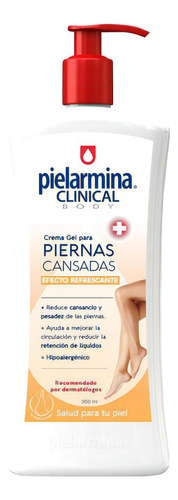  Crema Gel Para Piernas Cansadas 350 Ml Pielarmina Clinical Fragancia Neutro Tipo De Envase Pote