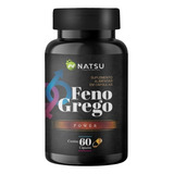 Feno Grego Woman Sabor Without Flavor 60 Capsulas Natsu Produtos Naturais