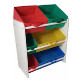 Organizador Infantil Montessoriano Colorido - 60x76x30cm