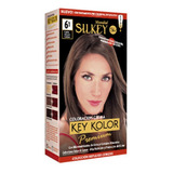  Silkey Tintura Key Kolor Premium Kit Tono 6.1 Rubio Oscuro Ceniza