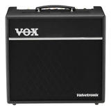 Amplificador Vox Valvetronix Series Vt80+ Valvular Para Guitarra De 120w Cor Preto