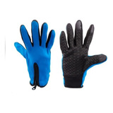 Guantes Moto Invierno S-12 Tactil Termicos Impermeables Mav Talle L