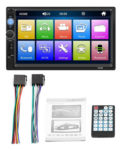 Reproductor Mp5 De Coche Pantalla Táctil 7inch Android Ios