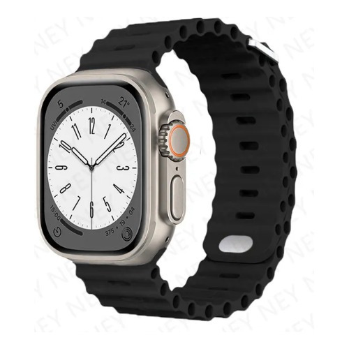 Pulso Correa Silicona Ocean Para Apple Watch Ultra 42/44/45