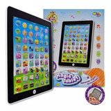 Tablet Interativo Infantil Educativo Bilingue Ingles Abc 123