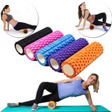 Rolo Massagem Foam Roller Liberação Miofascial Soltura Yoga