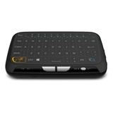 H18+wireless Air Mouse Mini Teclado Tela Cheia Toque 2.4g