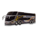 Miniatura Ônibus Viação Kopereck Turismo 30cm