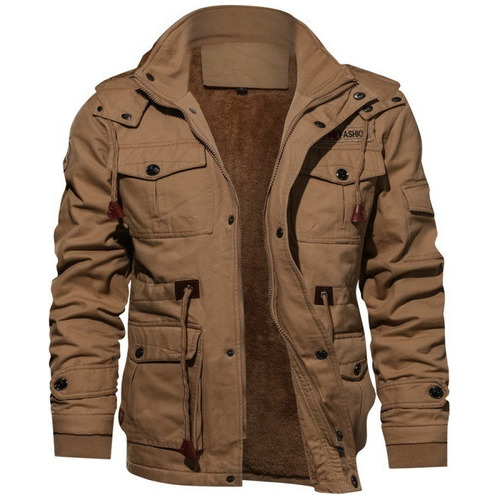 Chaqueta Para Hombre Outwear Chaqueta Gruesa De Algodón De L