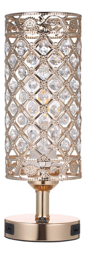 Tomshine - Lámpara De Mesa De Noche De Cristal Decorativa