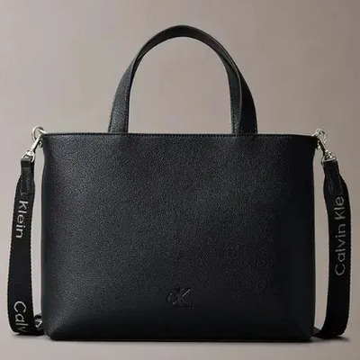 Bolso De Mano Para Mujer 4k3106g Negro Calvin Klein Negro Lisa Níquel | Meses sin interés