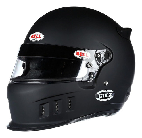 Casco Para Moto Bell Gtx3 Racing Talla M Color Negro