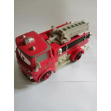 Disney Pixar Cars Red Firetruck Tow Mater  Roio Copa Piston