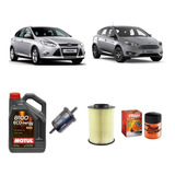 Kit 3 Filtros Y Aceite Motul 5w30 Ford Focus