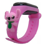 Relojes Sumergible Pulsera Silicona Stitch Rosa 