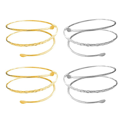A Ipawty 4x Mujeres Damas Brazo Pulsera Brazaletes Boho B